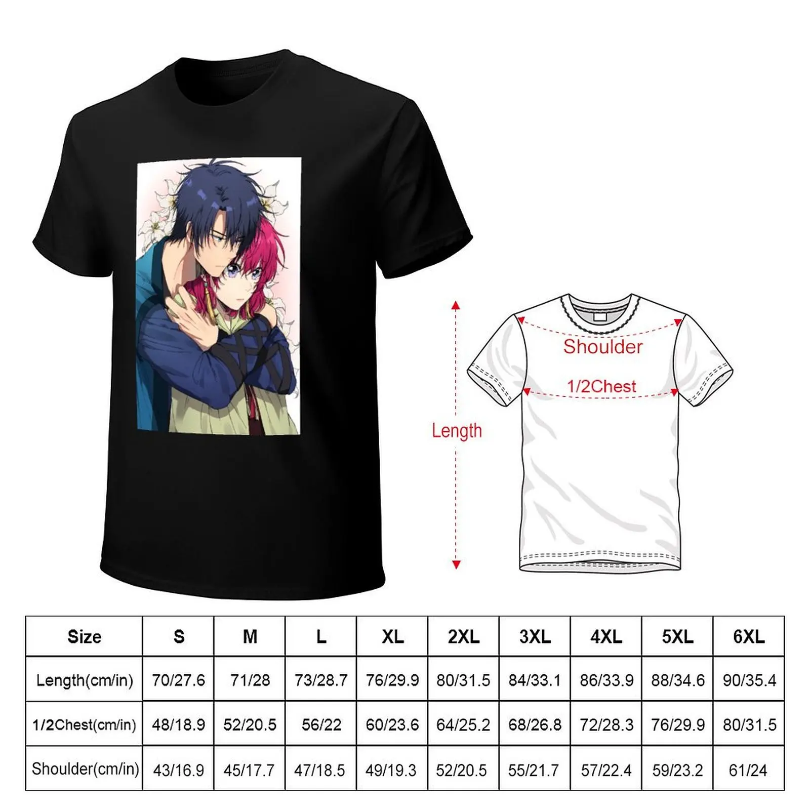 Akatsuki no Yona T-Shirt cotton graphic tees essential t shirt mens champion t shirts