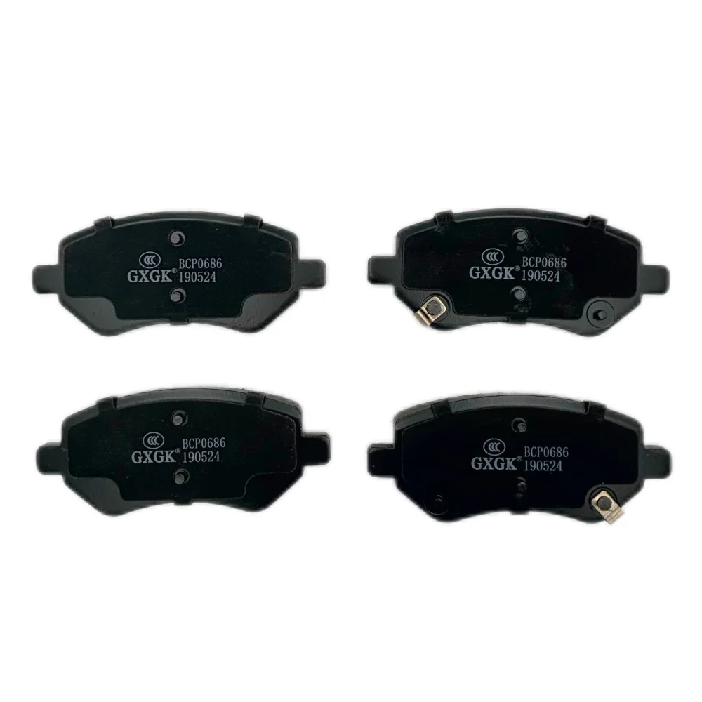 Pastilhas de Freio Dianteiras BCP0686 para JINBEI HAICE S 1.5L 2018- Acessórios Automotivos em Material Metálico