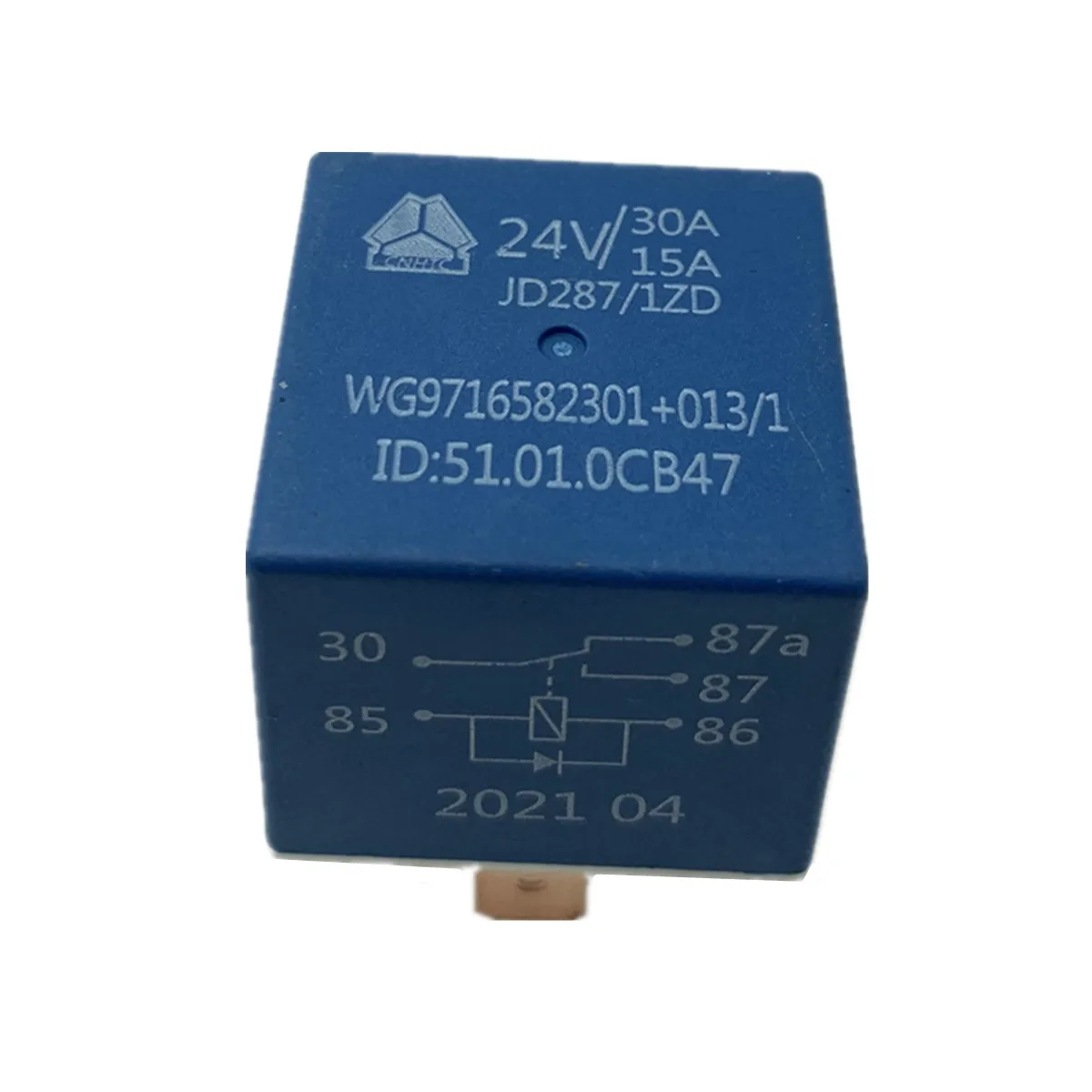 WG9716582301+013 relay for Sinotruk Howo Fuse Box Relay Golden Princetruck accessories 24V