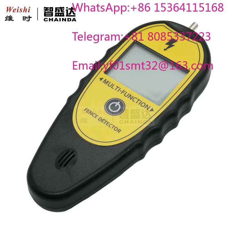 200-15000V Ranch Fence Digital LCD Display Voltege Current Current Direction Tester Farm Electronic Fence Fault Finder Voltmeter