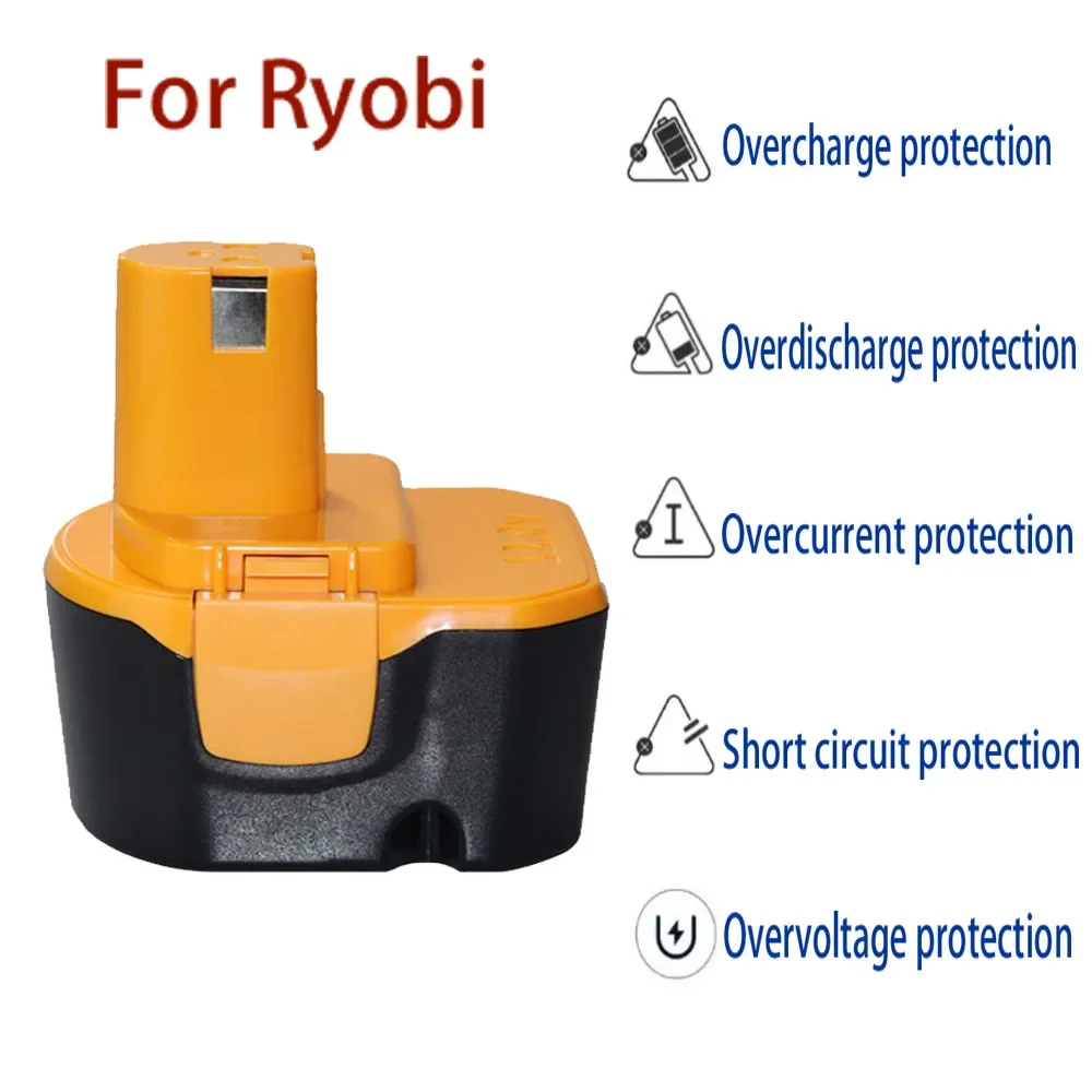 9800mAh 4800mAh for Ryobi 12V Power tool Battery Replacement B-8286 BPT1025 RY-1204 1400143 1400652 1400670 440000