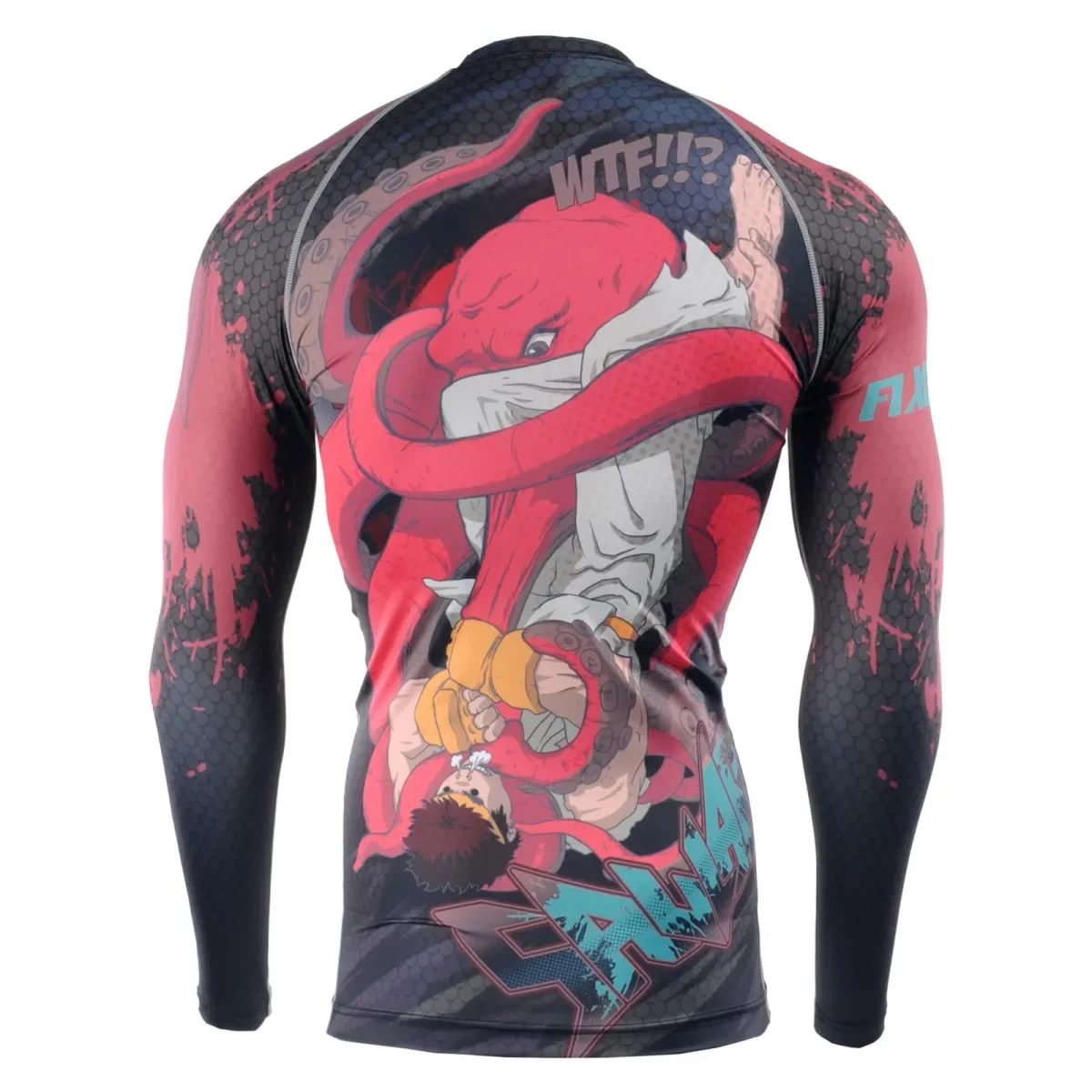 سويت شيرت مضغوط ثلاثي الأبعاد من UFC: ملابس خارجية سريعة الجفاف قابلة للتنفس مصممة لعشاق جيو جيتسو البرازيليين #3