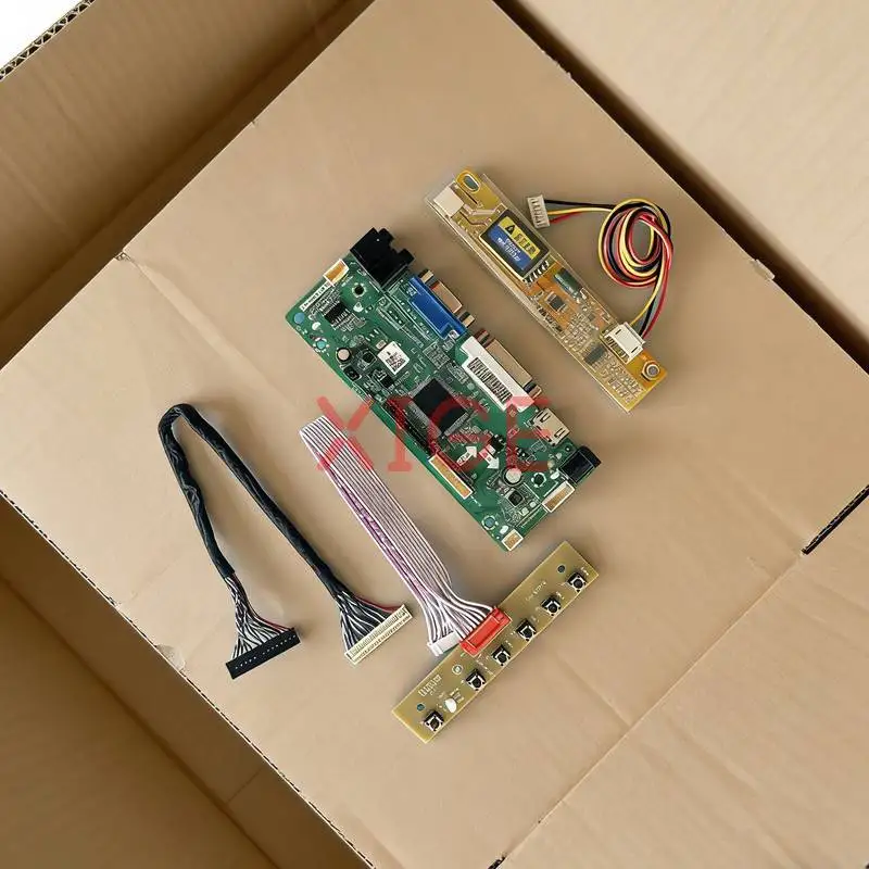 

Плата контроллера Matrix Drive Board для QD14WL01 B140EW01 B131EW01 QD13WL02 1-CCFL 1280x768 LVDS 30-контактная 1280*768 HDMI+DVI+VGA DIY Kit