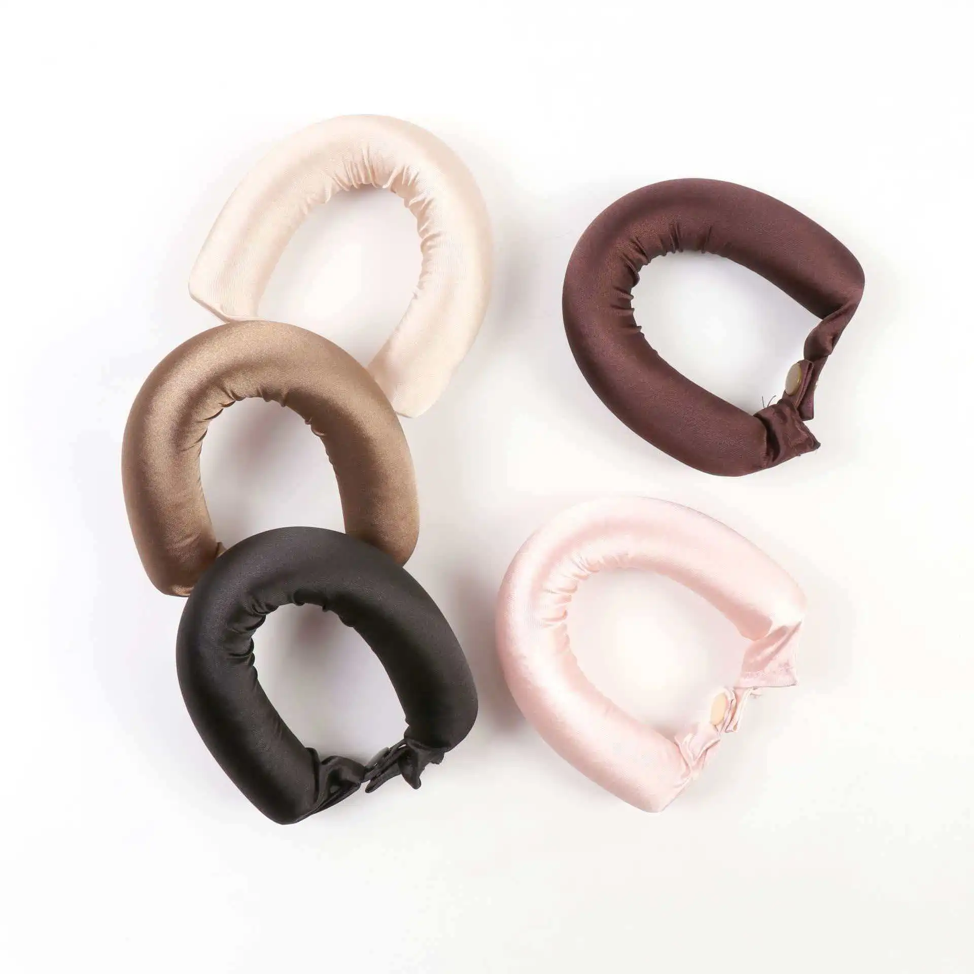 Heatless Hair Curler No Heat Hair Rollers Satin Curling Rod Headband Lazy Curls Soft Curlers Sleeping Flexi Rods Styling Tools