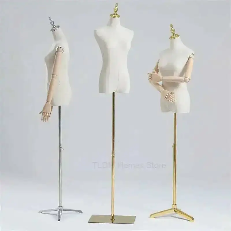 

Woman Display Prop Wedding Wedding Dress Shop Stand Model Special Metal Display Stand Female Mannequin Body Dress Clothing Dummy