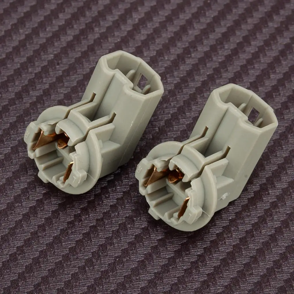 2Pcs Gray Car Tail Lamp Rear Light Taillight Bulb Socket Plug Holder 81275-12501 Fit for Toyota RAV4 2013 2014 2015 2016