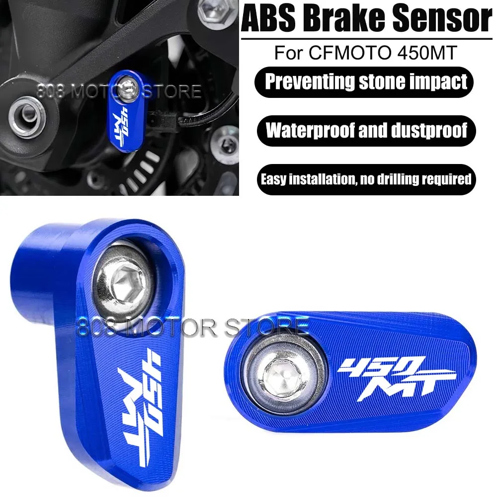 

For CFMOTO 450MT 450mt Motorcycle Accessories Front Brake ABS Sensor Protective Front Wheel ABS Sensor Guard Protector