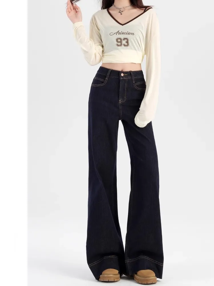 

Широкие брюки на резинке, женские осенние двухслойные брюки, винтажные лоскутные вельветовые вязаные подкладки в клетку, женские брюки