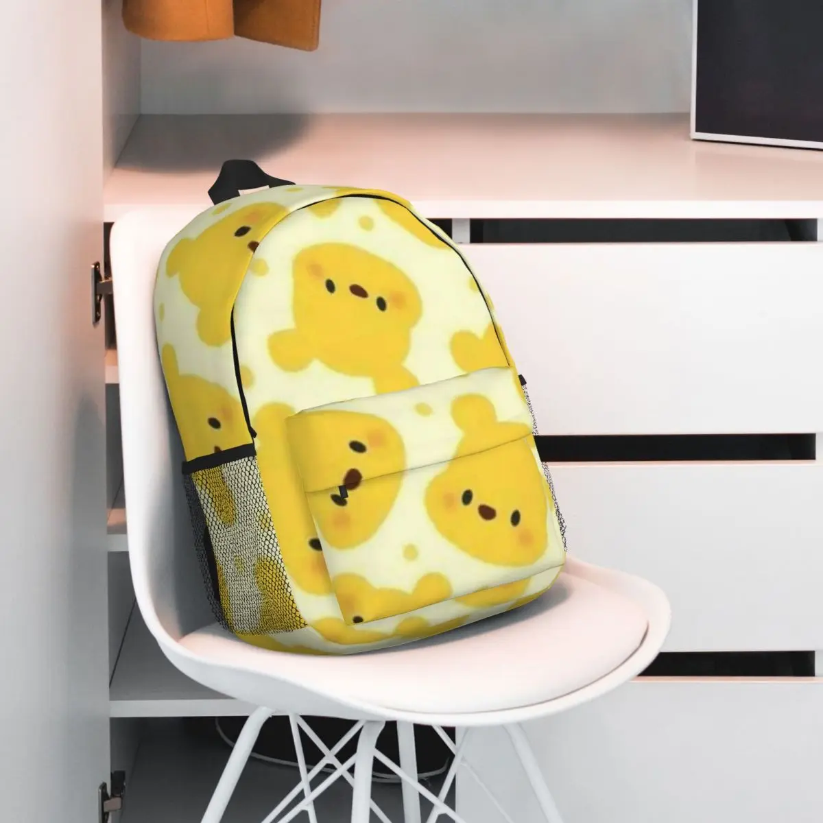 Mochila compacta Winnie The Pooh de 15 polegadas – bolsa leve e elegante, perfeita para estudantes e viajantes