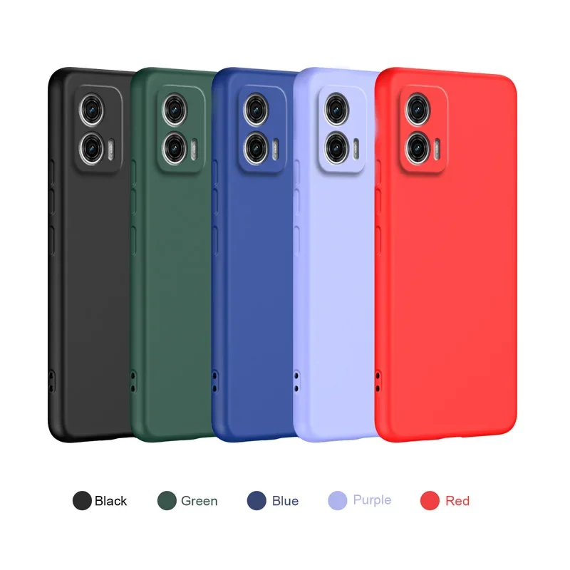 For for Moto EDGE 30 NEO Case on Luxury Soft Silicone Cover for Motorola 40 Pro G84 G14 G53 G73 G13 G32 G23 G PLAY E13 E22 Caque