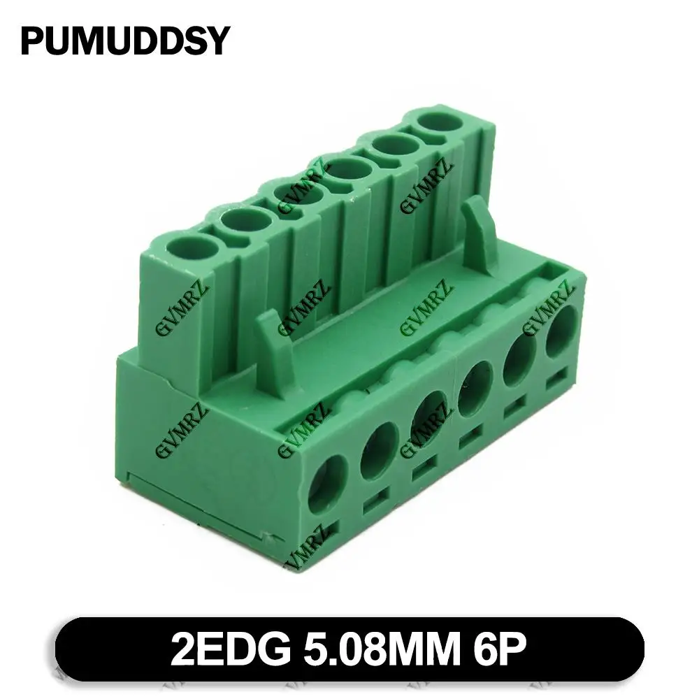 5PCS 9P 10P 12P 6P 7P 8P 2P 3P 4P 5P 2P-12P KF2EDG 2EDGK 5.08mm Terminal Block Female 5.08 PLUG-IN PCB Connector 2EDG PCB