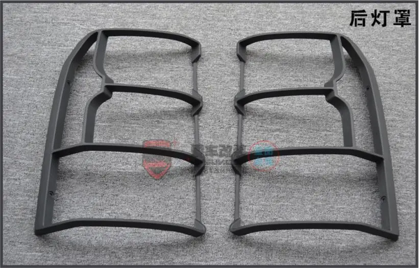 ABS Car Front Headlight + Rear Tail Light Lamp Cover Trim For Land rover discovery 4 LR4 2010 2011 2012 2013