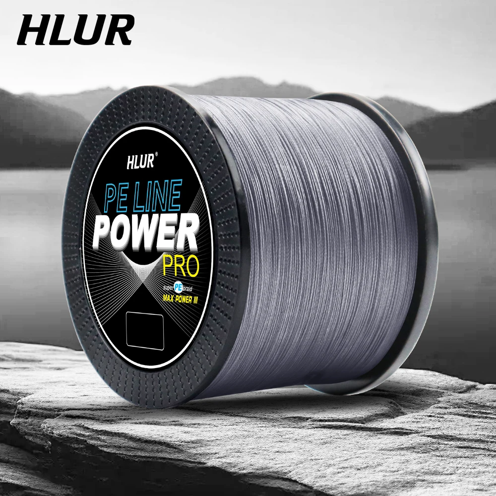HLUR 12 السواحل مضفر خيط صنارة الصيد 300 متر 500 متر 1000 متر X12 بولي ايثيلين متعدد الفتيل خط الصيد اكسسوارات دائم صيد سمك الشبوط Pesca