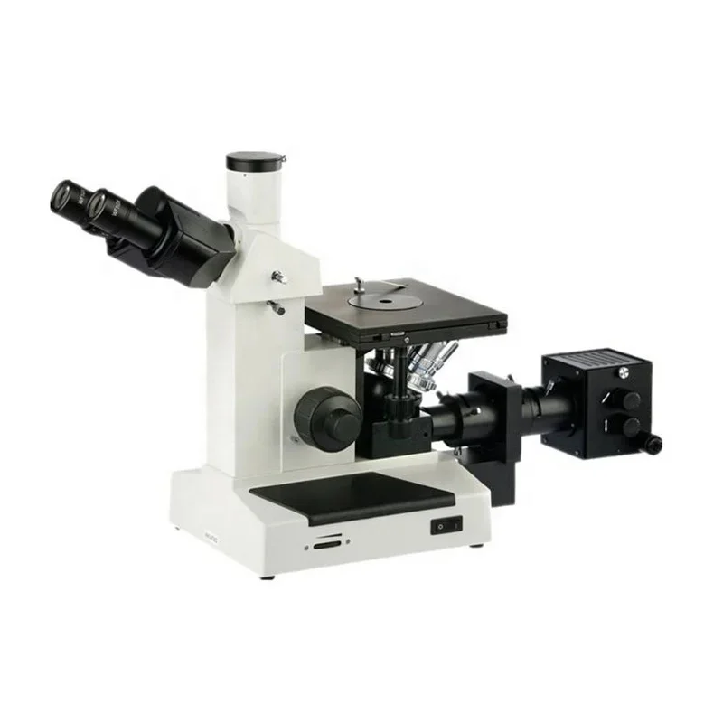 Optical Metallographic Microscope Inverted Sample Metallographic Structure Analyzer Lab Analysis Equipment Device