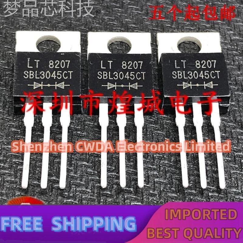 10PCS-20PCS SBL3045CT TO-220 45V 30A Beste Kwaliteit
