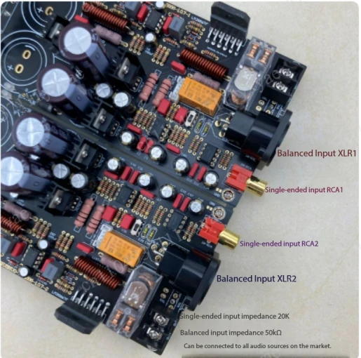 LM3886TF power amplifier board fully balanced power amplifier board 120W high power