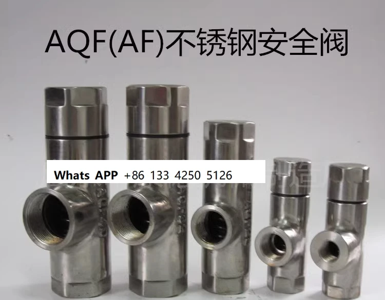 

Stainless steel 304 safety valve AQF (AF) - E 15 E20 E25 E32 E40 Qidong Kangde Machinery