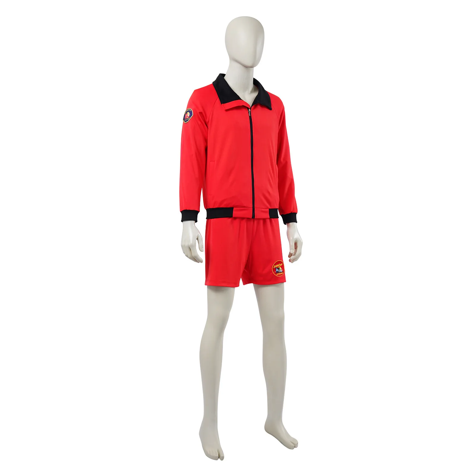

Beach Ambulance Character Red Swimsuit Jacket Shorts Set Beach Cosplay Suit