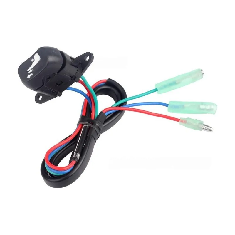 For Outboard Remote Control Box Tilt Switch 37850-90J00 9.9-250HP DF250 Boat Trim Switch Replacement Part