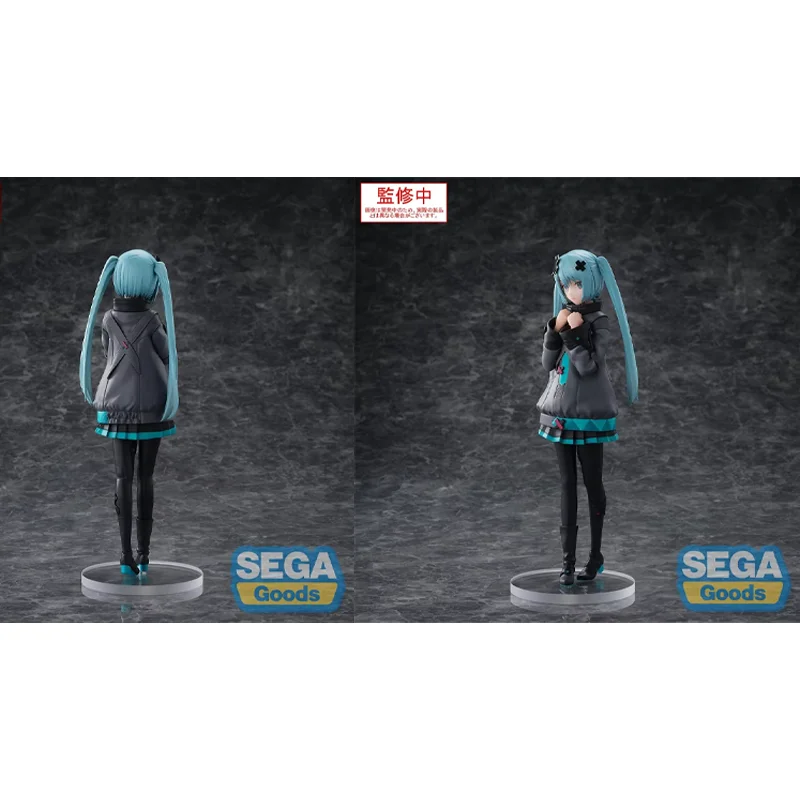 

Подлинная оригинальная красочная сцена Sega! Фильм: Мику, который не могу петь Люминаста Хацунэ Мику, аниме-фигурка, модель игрушки, подарочная кукла