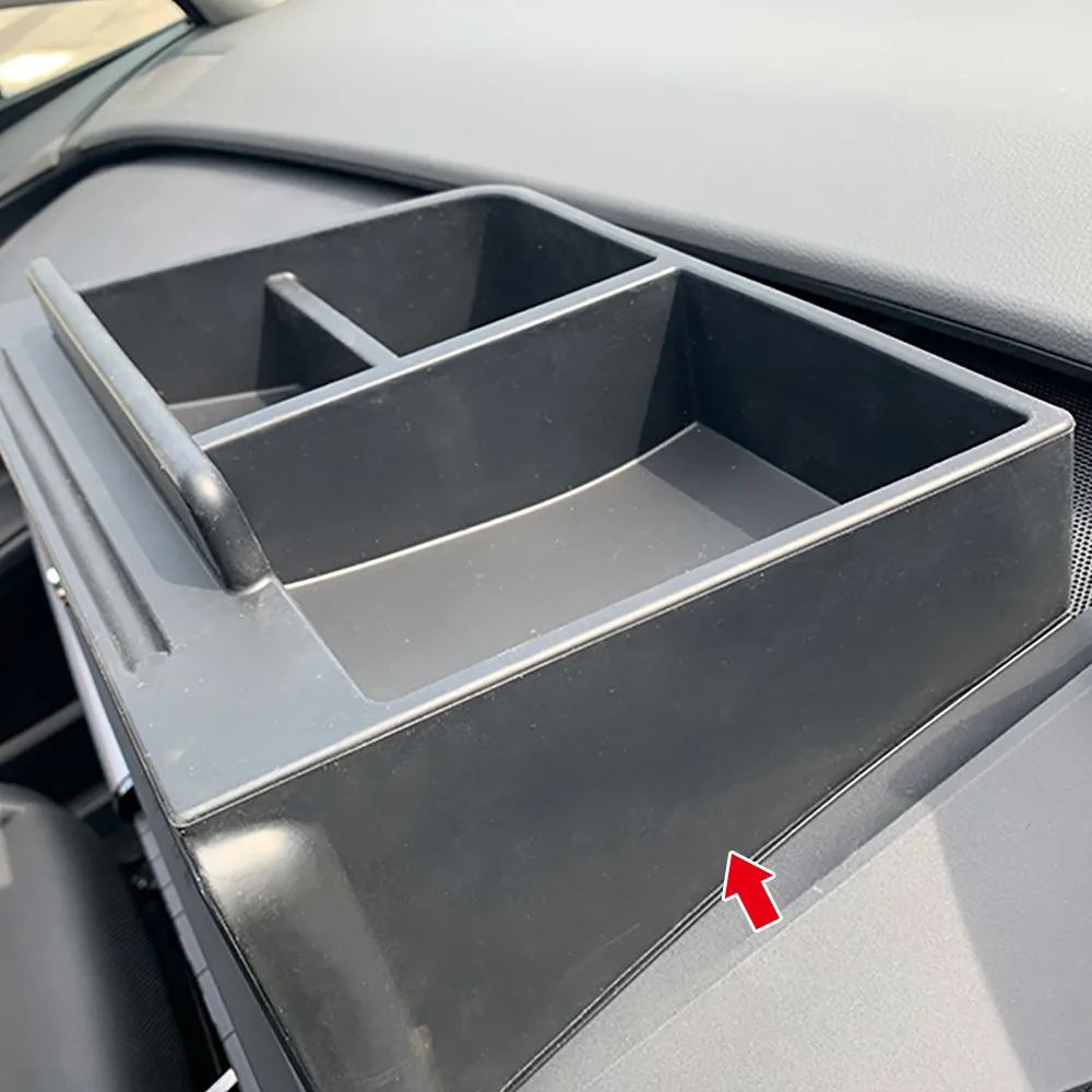 Car Console Storage Box For Toyota Prius 60 Series 2023 Car Center Console Organizer Trash Trays Phone Holder Dashboard Storage