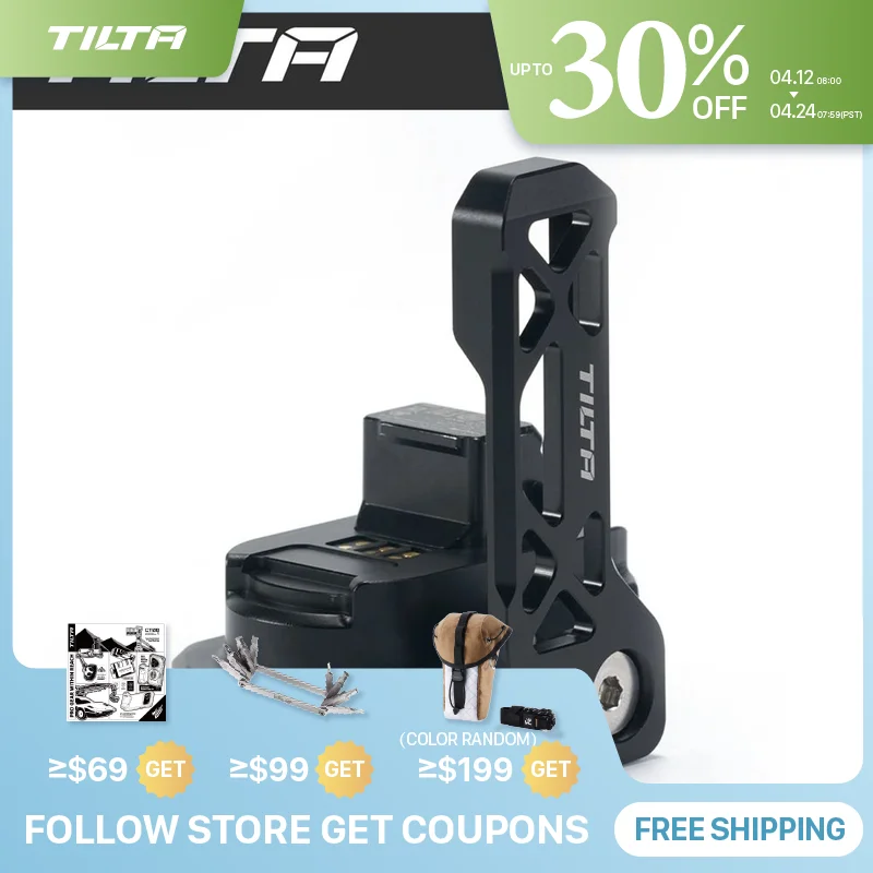 

Базовая пластина Tilta TGA-PBP для питания и защиты камер DJI Ronin RS3 RS4 RS5, аксессуары, 2-контактный вход питания P-tap, TGA-PBP, TGA-PBP2