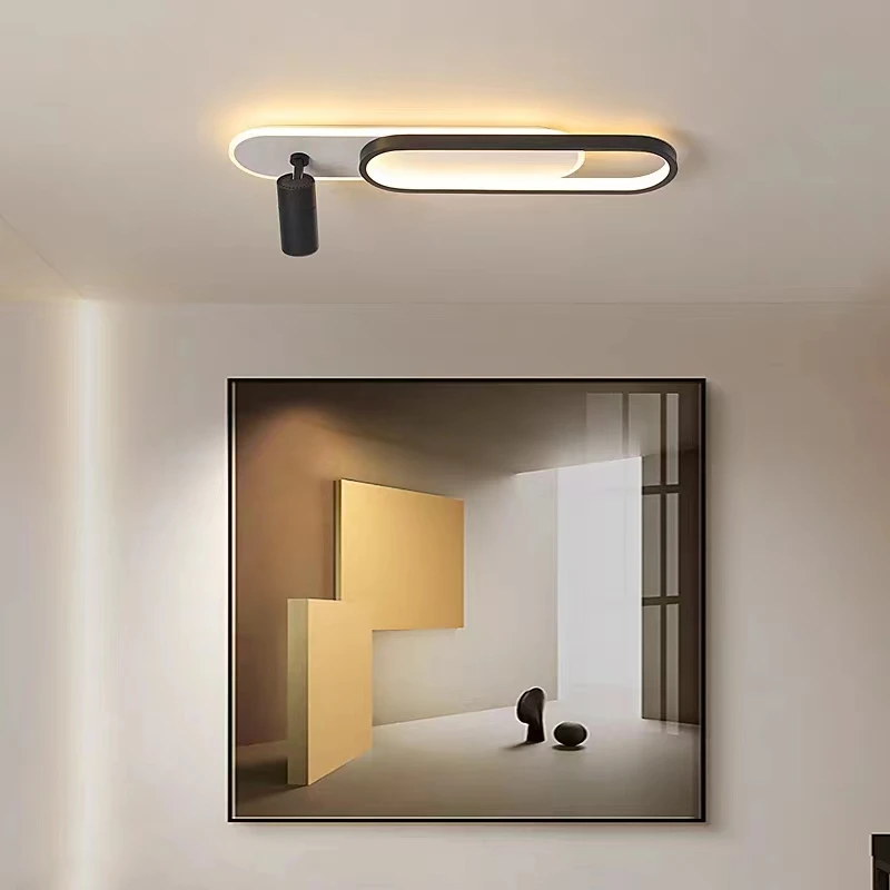 Imagem -02 - Lâmpadas de Teto Led Modernas com Holofotes Lustres para Sala de Estar Corredor Cloakroom Light Home Decor Lighting