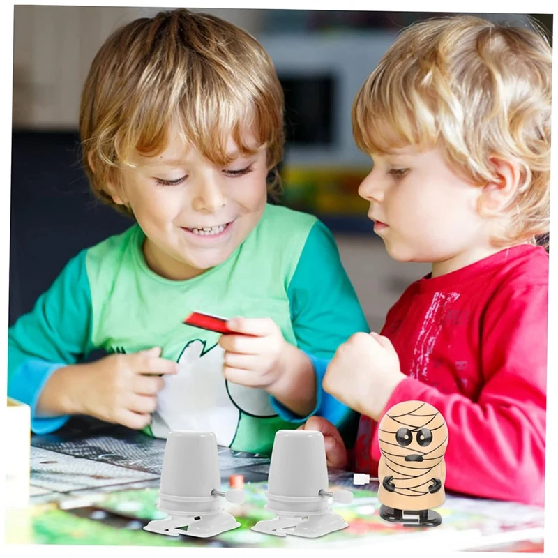 A35Q-Clockwork Legged Robot DIY Materialien Weihnachten Clockwork Play Sportzubehör