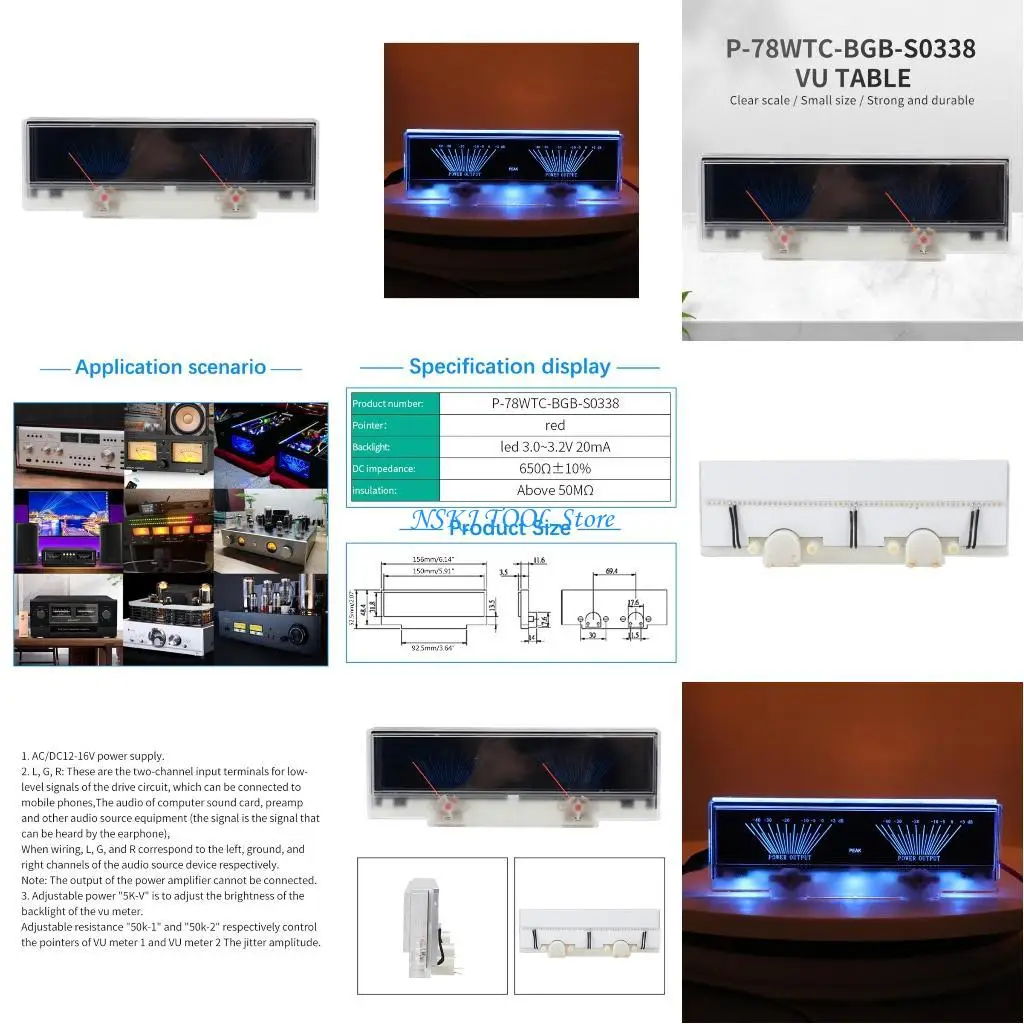 L8RC Vu Meter Stere…