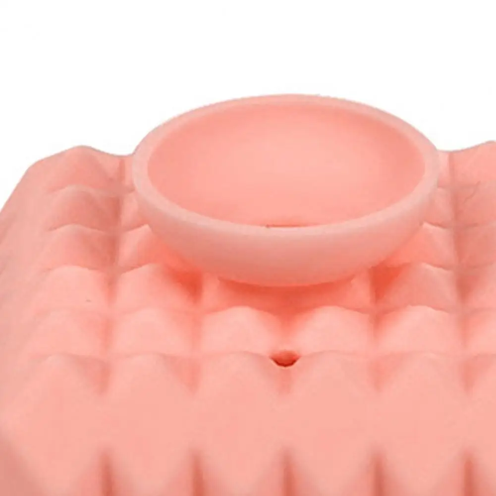 Funnel Fill Ice Tray Square Silicone Ice Cube Tray with Funnel Whiskey Ice Block Mold Easy Release Bpa-free Maker for Cocktails