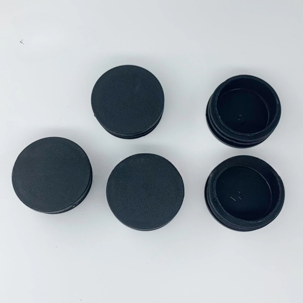 12pcs 45mm Circular Furniture Anti Slip Floor Plastic Protective Cover Table Leg Tip Table Chair Leg End Cover Circular pipeplug