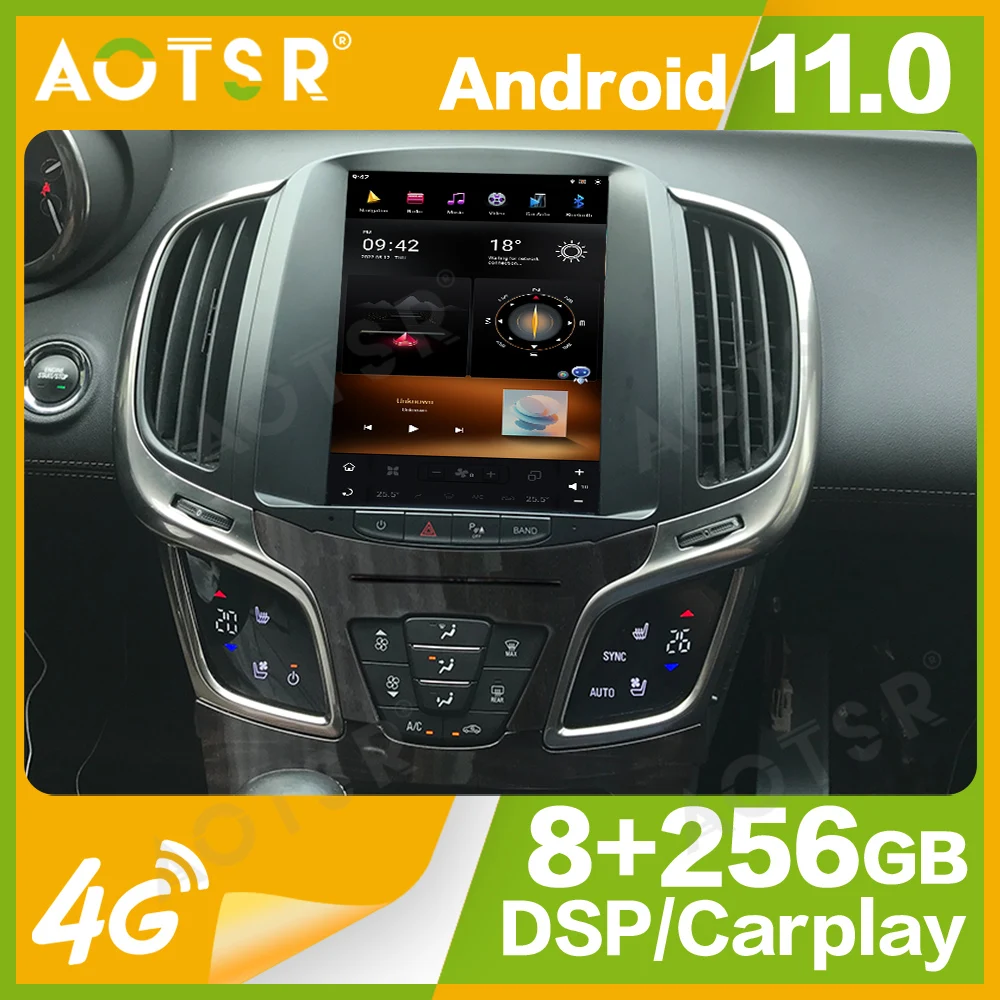 

Qualcomm 8 core For Buick Lacrosse 2015 Car Radio Multimedia Player Android 11 Auto GPS Navigation Wireless Carplay Head Unit