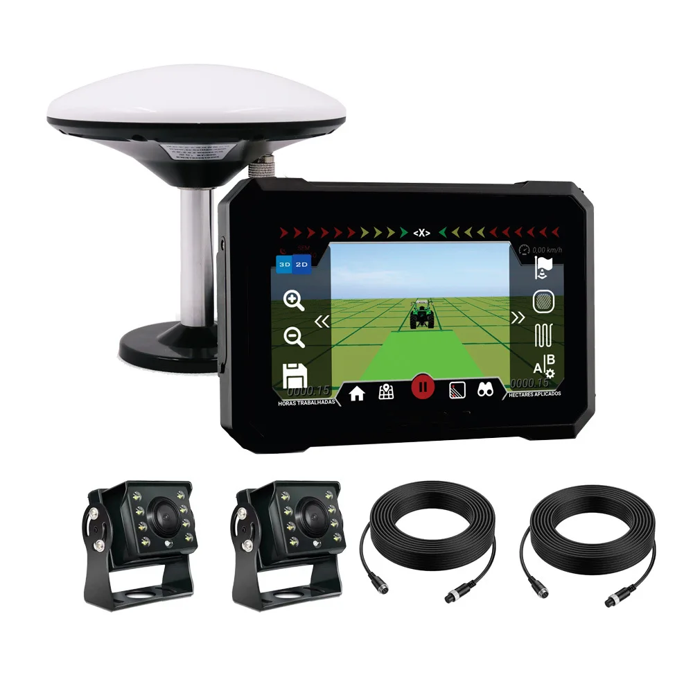 

Высококачественная сельскохозяйственная GPS-навигационная операционная система с ночным видением, двухкамерная тракторная навигация высокой четкости Beidou
