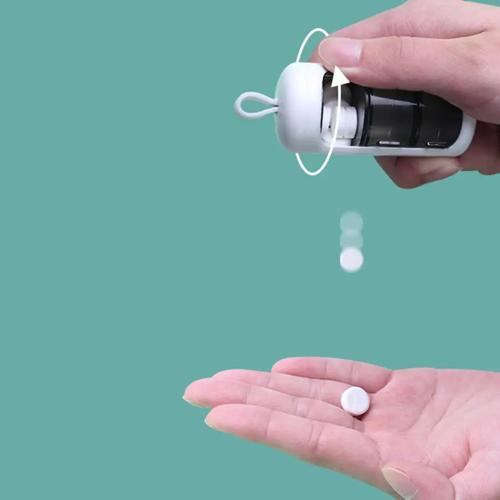 

Органайзер для таблеток 3xPill, коробка с 3 отделениями, дозатор для витаминов, для женщин и мужчин, белый