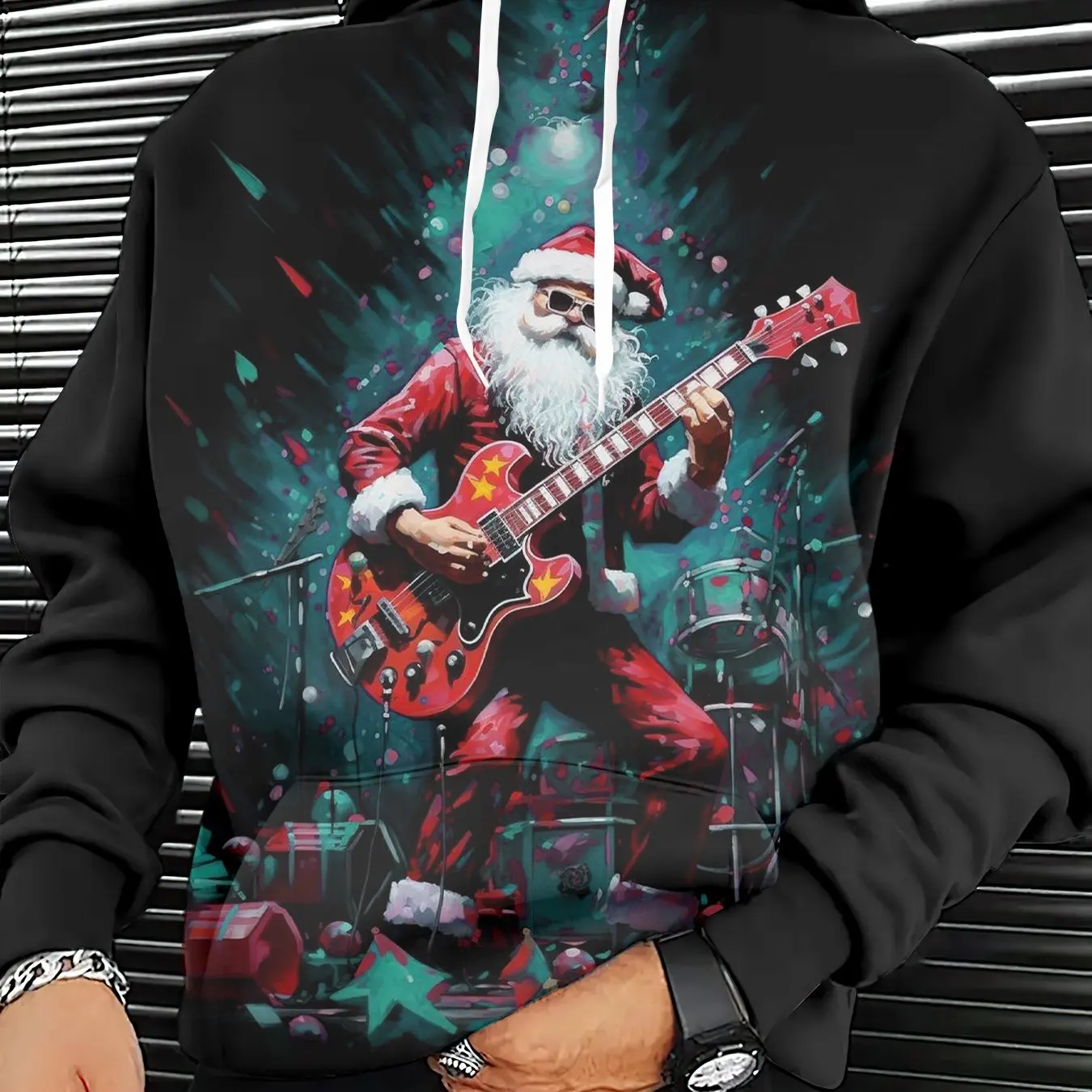 

Christmas Men's Hoodies Fashion 3D Printed Long Sleeve T-Shirt Round Neck Y2k Man Clothing Autumn Fashion Loose Sweatshirts Tops