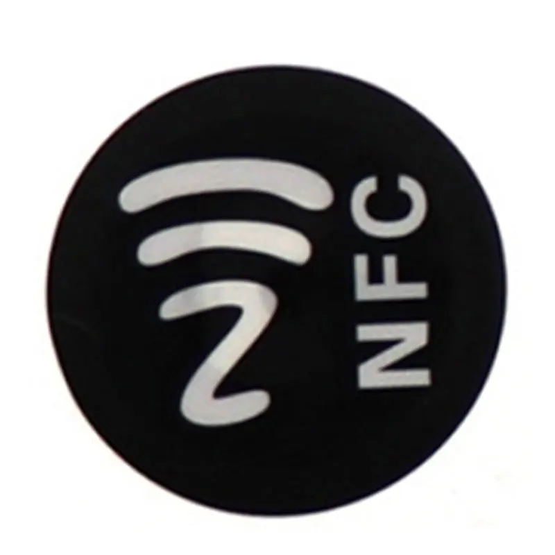 1Pc Willekeurige Kleur Waterdicht Huisdier Materiaal Nfc Stickers Smart Adhesive Ntag213 Tags Voor Alle Telefoons