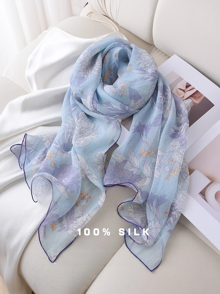 silk-pearl-shantung-scarf-women's-summer-thin-versatile-shawl-outerwear-high-end-mom's-saree-lightweight-wrap-for-all-seasons