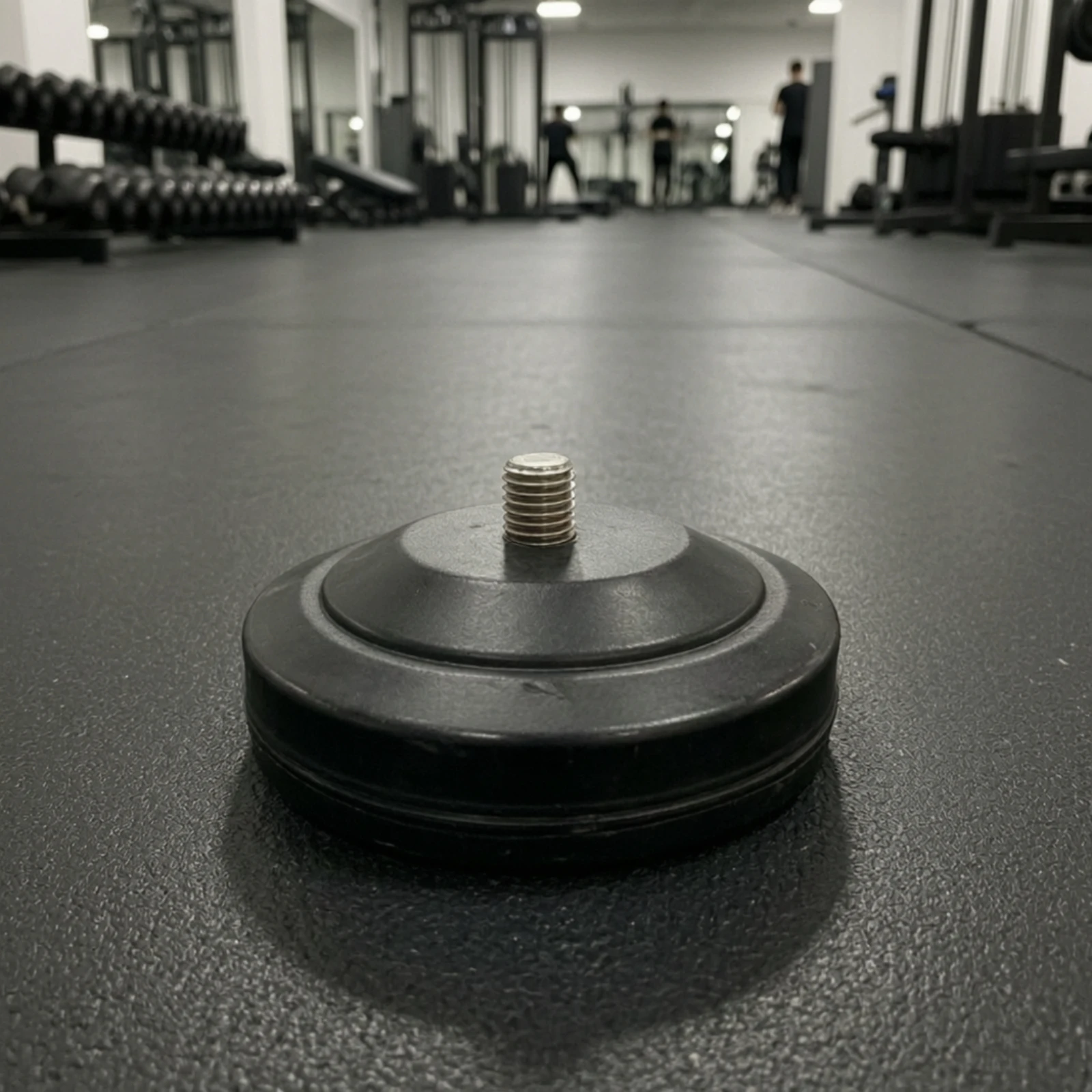Rubber Foot Pad with M8 Stud Low-Height Adjustable Leveling Feet Leveler Vibration-Damping Hardware Heavy-Duty for Machinery