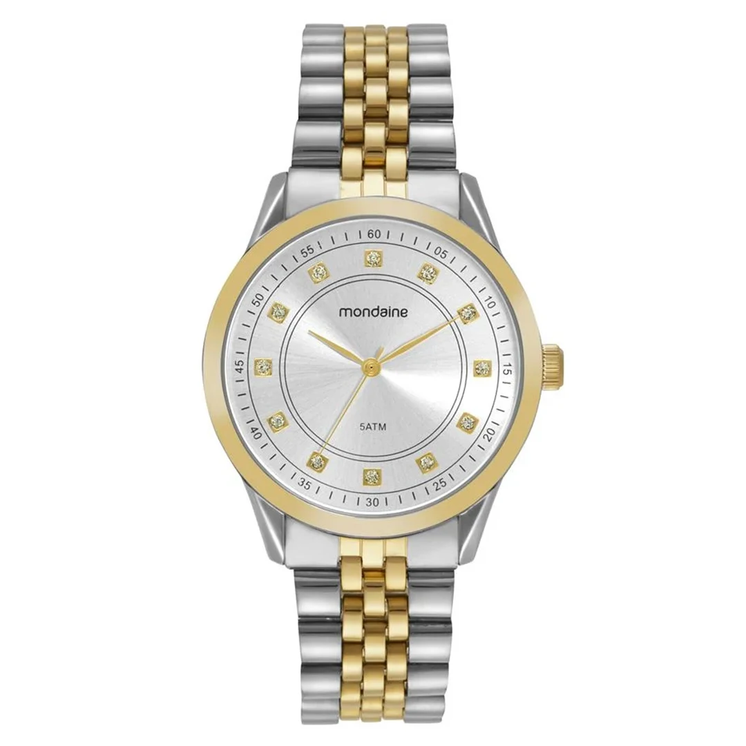 Relogio Mondaine Feminino 99763lpmvbe2  Bicolor 99763LPMVBE2