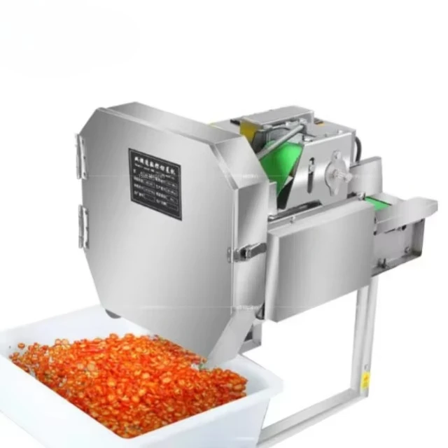 Multifunctional Commercial Heavy Duty Motorized Vegetable Fruit Cutter 220V 300W New Automatic Appliance Precise Slicing Onions