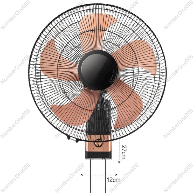 

Настенный электрический вентилятор Домашний ресторан с дистанционным управлением Потрясающая головка 8-дюймовый промышленный вентилятор