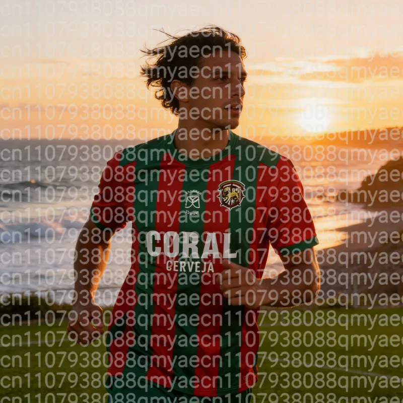 2026 Portugal Fußballtrikot für Jungen, Kinder und Erwachsene – Atmungsaktives, schnelltrocknendes Heim- und Auswärtstrikot – Ideales Familiengeschenk