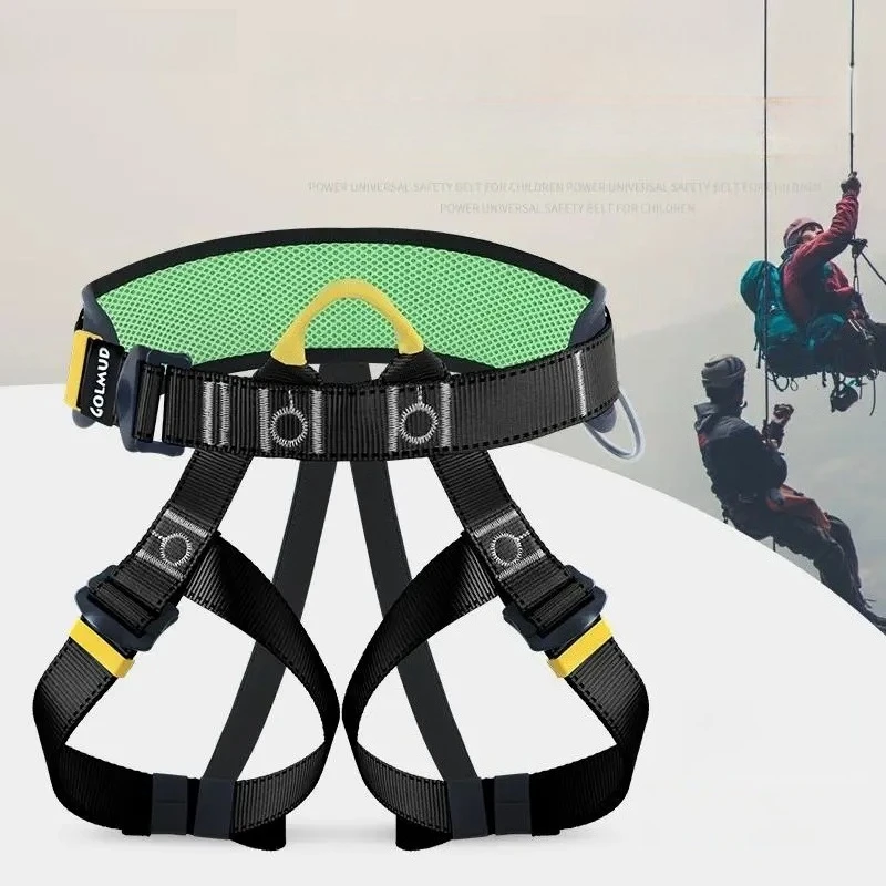 

Professional Safety Belt Harness Aerial Work Safety Harness Lanyard on Back Half Seat High-altitude Rock Climbing Construction