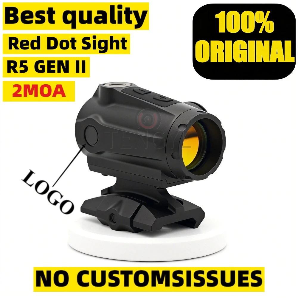 

Оригинальный прицел Red Dot Sight II 1X20 мм для тактической стрельбы из винтовки 5.56, водонепроницаемый, с защитой от запотевания, сетка прицельной марки 2 MOA