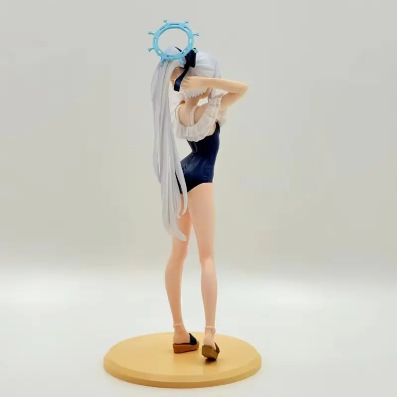 الأزرق الأرشيف مقياس أزور لين بولا شاطئ البحر صدفة ملابس السباحة Tsukiyuki Miyako لعبة أنيمي فتاة جميلة عمل الأرشيف الأزرق