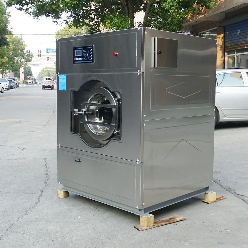 Große Industriewaschmaschine 50 kg große automatische Waschmaschine 30 kg XGQ-30 Edelstahl