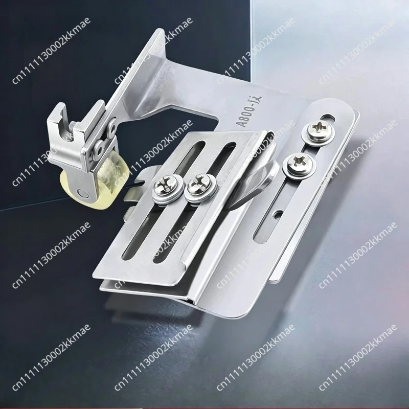 Roller wrinkle presser foot rubber wheel thin material special industrial sewing machine spare parts
