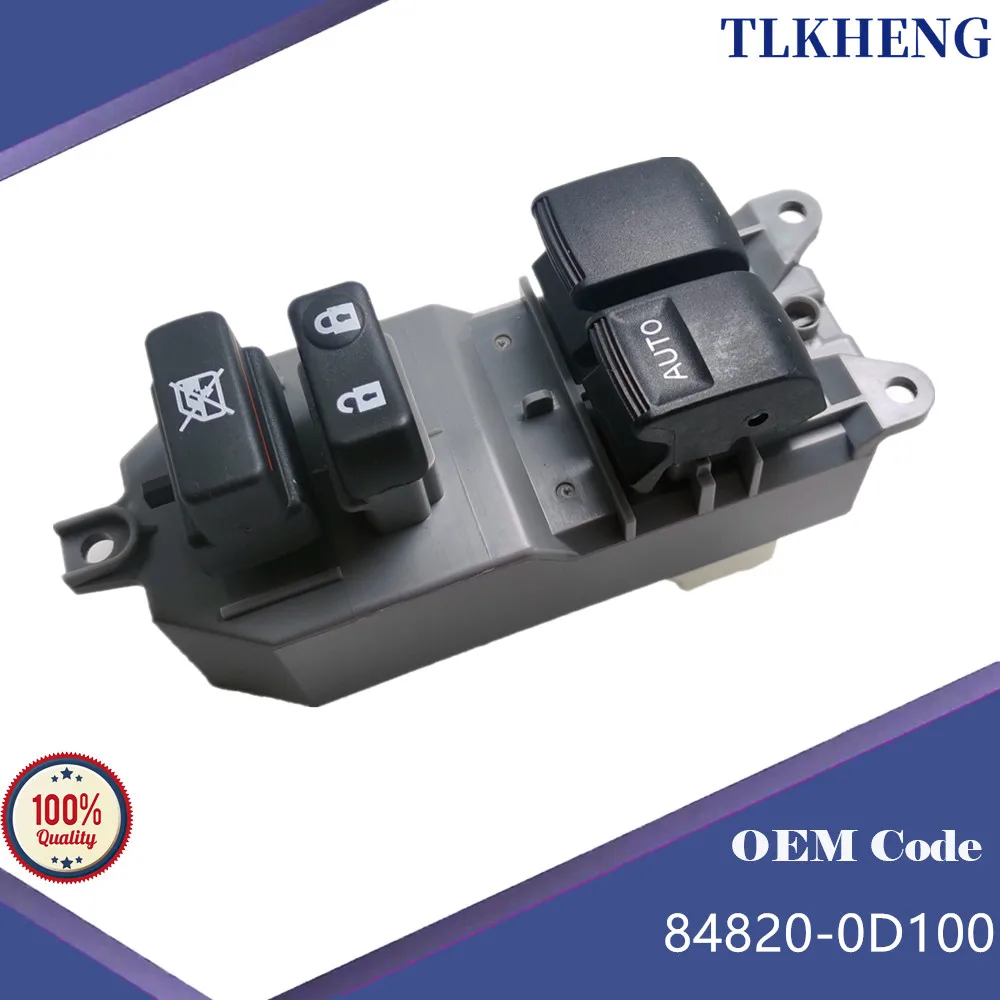 

84820-52460 Электрический переключатель управления стеклоподъемником для Toyota Yaris 2005-2009,84820-21050