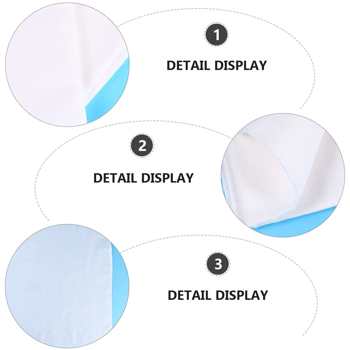 

5 Pcs Cheese Pure Cotton Gauze Muslin Tofu Cheesecloth Fabric Filter Bag Hemmed for