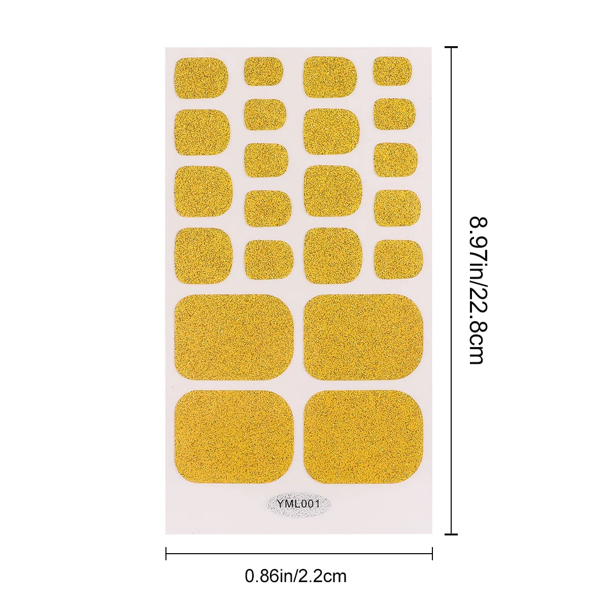 Kit d'autocollants artistiques à paillettes, ensemble de décoration de manucure pour femmes, décalcomanies de beauté à la mode, fournitures d'art des ongles, pointes décoratives, DIY bricolage, 1 pièce